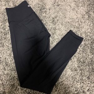 LULULEMON wunder under high rise black leggings